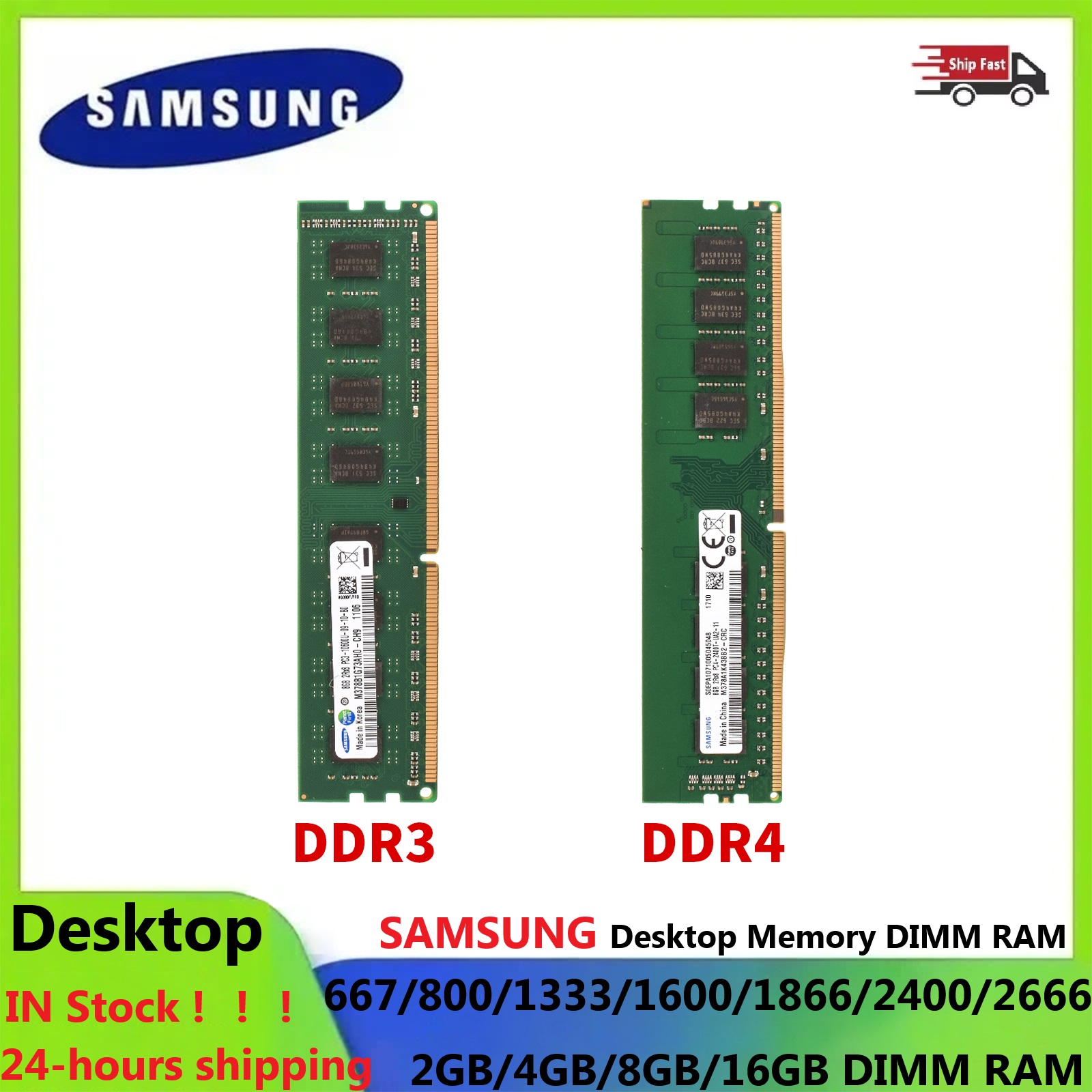 Ddr4 3200 16Gb - SAMSUNG Desktop RAM DIMM Memory DDR3