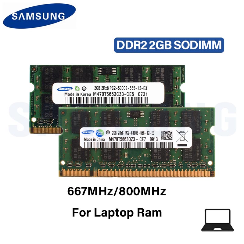 SAMSUNG DDR2 2GB PC2 5300S 640 - đánh giá và giá Ddr2 Ram