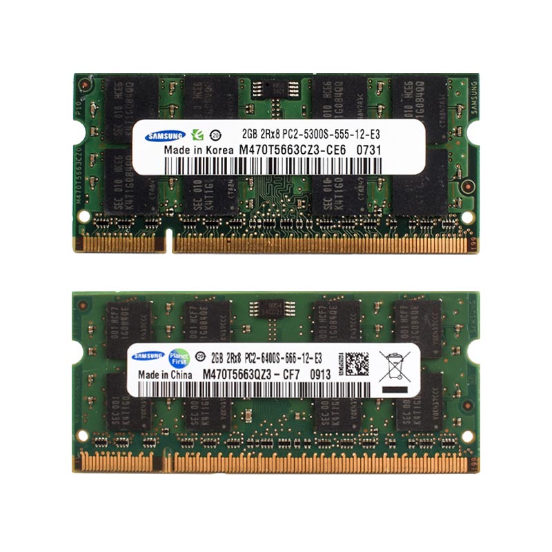 SAMSUNG DDR2 2GB PC2 5300S 640 - đánh giá và giá Ddr2 Ram