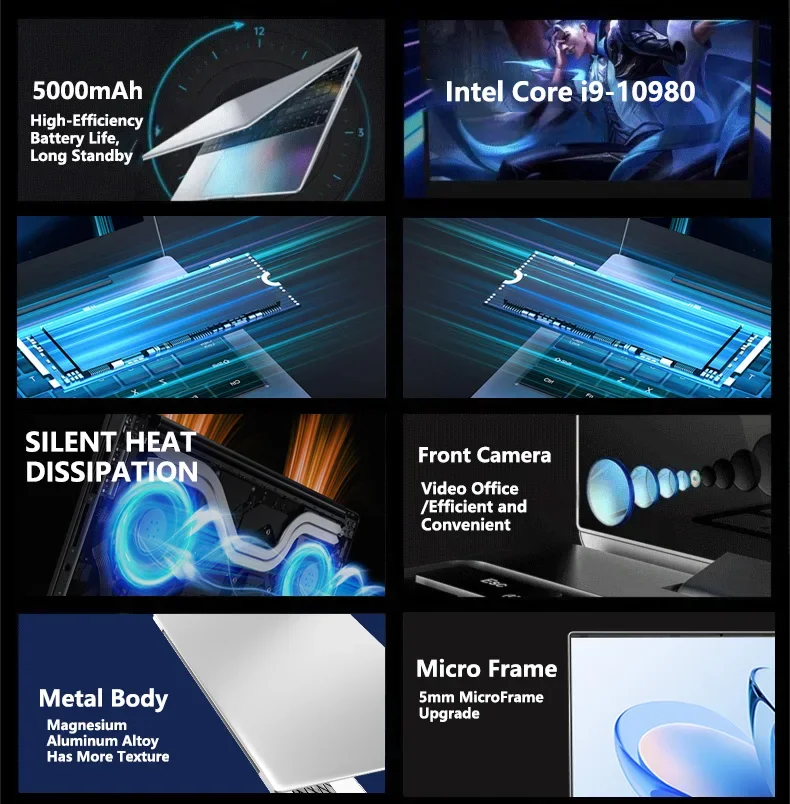New Arrival 14.1 Gaming I9 Lap - đánh giá và giá Ddr4 Ram